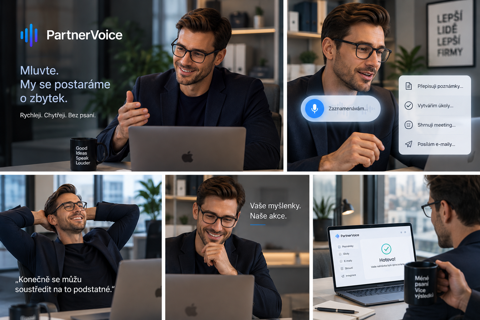 Partner Voice — rychleji, chytřeji, bez psaní